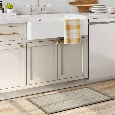 Textured Pet Rug Brown - Threshold™ 3 Textured Pet Rug Brown - Threshold™