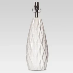 Faceted Ceramic Large Lamp Base White - Threshold 8 Faceted Ceramic Large Lamp Base White - Threshold -Home Decoration Sale GUEST 048a6fec 999a 4be3 b619 5d35c87ec3f0