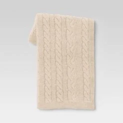Chunky Cable Knit Reversible Throw Blanket - Threshold™ -Home Decoration Sale GUEST 06ca9c1b c703 4629 911d d2ce62f00d4e
