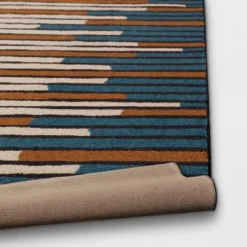 Striped Area Rug Turquoise/Yellow - Threshold™ -Home Decoration Sale GUEST 0b4a0035 fe47 415b b8bc 835b26f69969