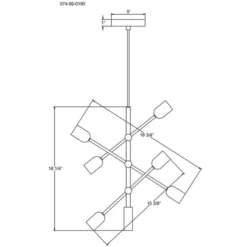 3-Arm Chandelier Brass (Includes Vintage Light Bulbs) - Threshold™ -Home Decoration Sale GUEST 0bde6637 1ee1 44a3 a54a 4cd8213f2c1f