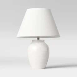 Turned Ceramic Table Lamp White - Threshold™ 11 Turned Ceramic Table Lamp White - Threshold™ -Home Decoration Sale GUEST 0c5fcf73 910a 479f a8ce c7fb931048d7