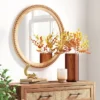 28" Dia Round Wooden Beaded Wall Mirror Natural - Threshold™ 2 28" Dia Round Wooden Beaded Wall Mirror Natural - Threshold™ -Home Decoration Sale GUEST 0cb9f42f 7fa6 41bf a576 cbccc24cb765
