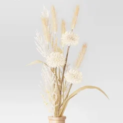 Large Grass Arrangement In Wood Pot - Threshold™ 6 Large Grass Arrangement In Wood Pot - Threshold™ -Home Decoration Sale GUEST 0f337955 9723 423e 8870 533ac2758a9a