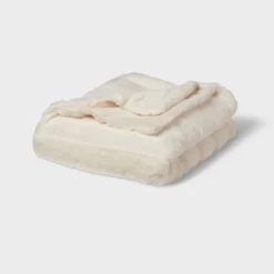 55"x80" Faux Fur Ribbed Bed Throw - Threshold™ 9 55"x80" Faux Fur Ribbed Bed Throw - Threshold™ -Home Decoration Sale GUEST 1412c4ed 1509 4a81 9995 dfeb944120c0