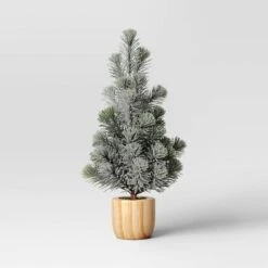 Artificial Plant Snowy Tree In Wood Pot - Threshold™ 11 Artificial Plant Snowy Tree In Wood Pot - Threshold™ -Home Decoration Sale GUEST 155255c5 6673 4e47 87d9 5e9409ec016b