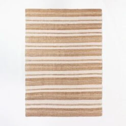 Riverton Striped Jute/Wool Area Rug Tan - Threshold™ Designed With Studio McGee -Home Decoration Sale GUEST 165a2fb4 ddce 4cf5 8ba0 34ba0b546b4a
