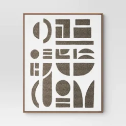 (Set Of 2) 24" X 30" Morphology Framed Wall Canvases Gold - Threshold™ -Home Decoration Sale GUEST 1ee8c9f8 655d 4fcd 9f55 dd08e8410dee