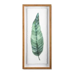 (Set Of 3) 28"x12" Framed Leaves Decorative Wall Art White - Threshold™ 12 (Set Of 3) 28"x12" Framed Leaves Decorative Wall Art White - Threshold™ -Home Decoration Sale GUEST 214fdd58 752e 4cd5 99b6 07b5a2d55b3e