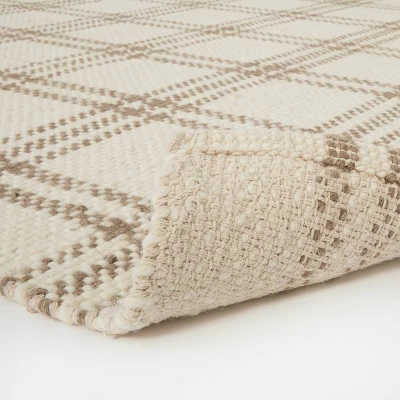 Cottonwood Plaid Wool/Cotton Area Rug - Threshold™ Designed With Studio McGee 5 Cottonwood Plaid Wool/Cotton Area Rug - Threshold™ Designed With Studio McGee - Image 3