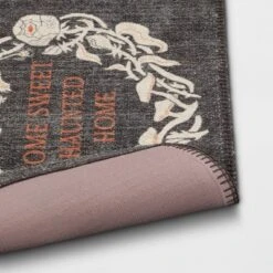 1'8"x2'10" Washable 'Home Sweet Haunted Home' Accent Rug - Threshold™ 7 1'8"x2'10" Washable 'Home Sweet Haunted Home' Accent Rug - Threshold™ -Home Decoration Sale GUEST 24967322 6367 4650 a198 4d0c198ce04e