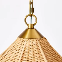 Tapered Rattan Ceiling Light Brown - Threshold™ Designed With Studio McGee 8 Tapered Rattan Ceiling Light Brown - Threshold™ Designed With Studio McGee -Home Decoration Sale GUEST 2b7582e8 24c7 4074 97fb cc7ed322532b