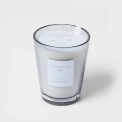 Colored Vase Glass With Dustcover Rainwater Lily Candle Gray - Threshold™ 14 Colored Vase Glass With Dustcover Rainwater Lily Candle Gray - Threshold™ -Home Decoration Sale GUEST 2e50a42e 63db 4b02 b057 d911289b4b14