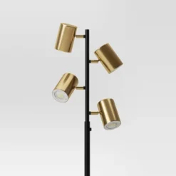Dean Spotlight Floor Lamp Black/Brass (Includes LED Light Bulb) - Threshold™ 7 Dean Spotlight Floor Lamp Black/Brass (Includes LED Light Bulb) - Threshold™ -Home Decoration Sale GUEST 2f16513e 21a0 40c4 b946 c34743de6af1