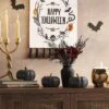 Set Of 3 Small Ceramic Halloween Pumpkins With Gold Stem - Threshold™ -Home Decoration Sale GUEST 3a1a8e5b c36a 4def bb74 7d776c99c050