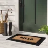1'11"x2'11" 'Hello' Rubber Coir Doormat Natural/Black - Threshold™ 1 1'11"x2'11" 'Hello' Rubber Coir Doormat Natural/Black - Threshold™ -Home Decoration Sale GUEST 3a3baaf5 f75a 4719 8fbd f105e6bd8f80