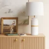 Ceramic And Wood Table Lamp (Includes LED Light Bulb) - Threshold™ 1 Ceramic And Wood Table Lamp (Includes LED Light Bulb) - Threshold™ -Home Decoration Sale GUEST 3d23ca94 9879 4de9 89d1 d48b3007d679