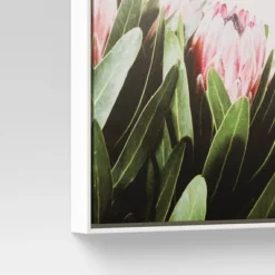 16" X 20" Floral Photography Framed In Pale Maple Wall Canvas Pink - Threshold™ -Home Decoration Sale GUEST 3d4d097a 2ffe 4058 a195 733b67bda1f1