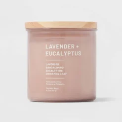Glass Jar Lavender And Eucalyptus Candle - Threshold™ -Home Decoration Sale GUEST 3db36f68 f2c9 4561 a858 68d6584366c0