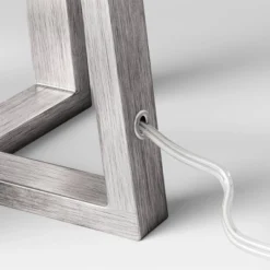 Brushed Linear Large Lamp Base Silver - Threshold™ -Home Decoration Sale GUEST 3e3a1e66 c48f 4459 a921 1a6887f4340d