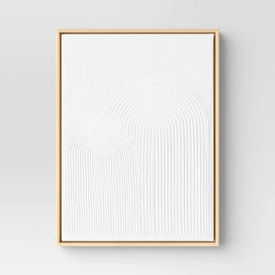 (Set Of 2) 12" X 16" Rainbow Arches Framed Embellished Canvas Set - Threshold™ 5 (Set Of 2) 12" X 16" Rainbow Arches Framed Embellished Canvas Set - Threshold™ - Image 3