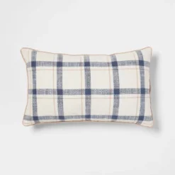 Woven Striped With Plaid Reverse Throw Pillow - Threshold™ -Home Decoration Sale GUEST 414edcb0 1df4 4bee 9be2 ba1403dbbcd6