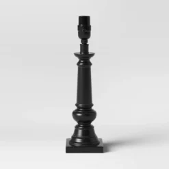 Column Small Lamp Base Black - Threshold™ -Home Decoration Sale GUEST 457019b8 045e 4da5 bfd4 e5e7bc08ec39