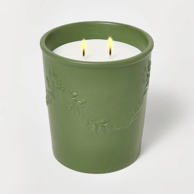 25oz Ceramic Candle Green - Threshold™ Designed With Studio McGee 4 25oz Ceramic Candle Green - Threshold™ Designed With Studio McGee - Image 2
