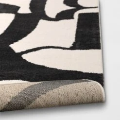 Abstract Inkblot Rug Black/White - Threshold™ -Home Decoration Sale GUEST 4794689c 040b 444b b960 d50b9ba49a0e