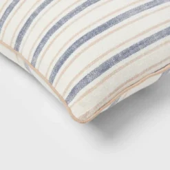 Woven Striped With Plaid Reverse Throw Pillow - Threshold™ -Home Decoration Sale GUEST 4938b7b3 c259 4afa 9a6d 3d8d9bd31981