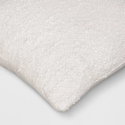 Woven Cotton Textured Square Throw Pillow - Threshold™ 5 Woven Cotton Textured Square Throw Pillow - Threshold™ - Image 3