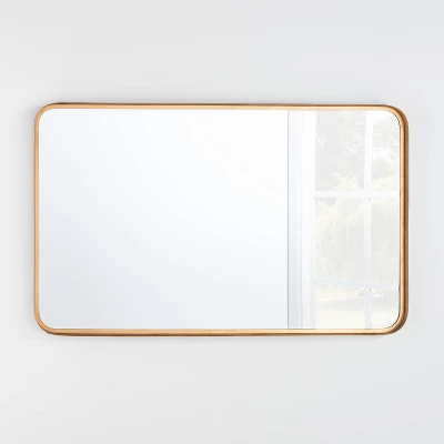 24" X 36" Rectangular Decorative Mirror With Rounded Corners - Threshold™ Designed With Studio McGee 7 24" X 36" Rectangular Decorative Mirror With Rounded Corners - Threshold™ Designed With Studio McGee - Image 5