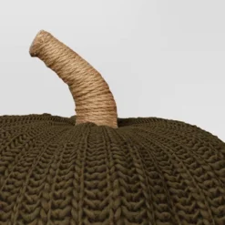 Knit Pumpkin With Jute Stem Novelty Throw Pillow - Threshold™ -Home Decoration Sale GUEST 4ea2696c fcdc 4a77 ab1e 8ff6fc8e8ea8