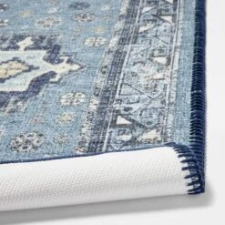 Vintage Persian Medallion Kitchen Rug Blue - Threshold™ -Home Decoration Sale GUEST 542826fe 714b 49ea bc14 c43a2adfca20