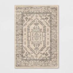 Plush Persian Style Area Rug Cream - Threshold™ -Home Decoration Sale GUEST 57a5eb0f 24f2 4b22 b0b9 01d9a58810c6