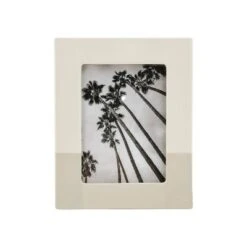 Stoneware Single Image Frame With Hand Painted Finish Cream - Threshold™ -Home Decoration Sale GUEST 5cbf0de1 8842 46e6 987d 976f84bba718