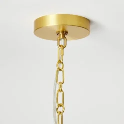 Reeded Glass Pendant Brass - Threshold™ Designed With Studio McGee -Home Decoration Sale GUEST 60ed5016 65f8 438e bf2a 6c5f749d8bfe