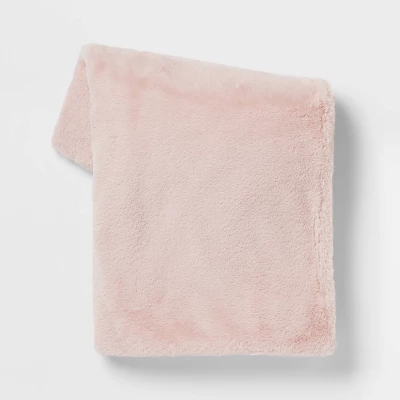 Faux Rabbit Fur Throw Blanket - Threshold™ 10 Faux Rabbit Fur Throw Blanket - Threshold™ - Image 8