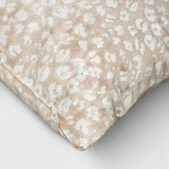 Velvet Jacquard Cheetah Lumbar Throw Pillow Beige - Threshold™ -Home Decoration Sale GUEST 631c033c e418 4245 b880 30bc8a3ad03d