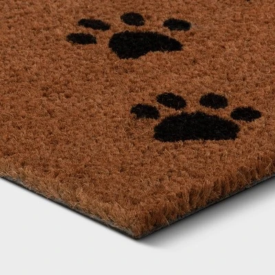 1'6"x2'6" Wipe Your Paws Doormat Natural - Threshold™ 3 1'6"x2'6" Wipe Your Paws Doormat Natural - Threshold™