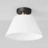 Tapered Flush Mount Ceiling Light Black/Brass - Threshold™ -Home Decoration Sale GUEST 6916b83e f241 458c aa8c 28022fa444b1