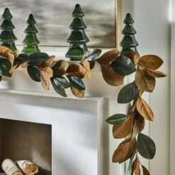 Home Decoration Sale 24 Magnolia Christmas Leaf Garland - Threshold™ Designed With Studio McGee