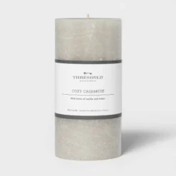 Pillar Cozy Cashmere Candle Gray - Threshold™ 9 Pillar Cozy Cashmere Candle Gray - Threshold™ -Home Decoration Sale GUEST 6ba11b2c 3a44 4095 898c 9eb621ed2bf1