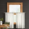 2pk 42"x36" Light Filtering Stripe Border Curtain Tiers Cream/Gray - Threshold™ 2 2pk 42"x36" Light Filtering Stripe Border Curtain Tiers Cream/Gray - Threshold™ -Home Decoration Sale GUEST 716d731e aae2 4421 85b0 f4ed11bd58e4