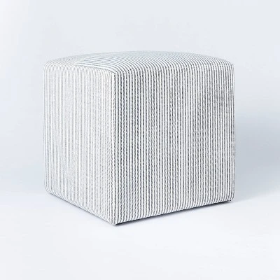 Lynwood Square Upholstered Cube - Threshold™ Designed With Studio McGee 22 Lynwood Square Upholstered Cube - Threshold™ Designed With Studio McGee - Image 20