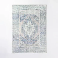 Brighton Distressed Vintage Persian Rug Light Blue - Threshold™ Designed With Studio McGee 9 Brighton Distressed Vintage Persian Rug Light Blue - Threshold™ Designed With Studio McGee -Home Decoration Sale GUEST 749f8c26 ca3a 4ac4 b6de f950c498d722