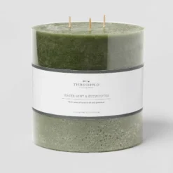 Pillar Candle Water Mint & Eucalyptus Green - Threshold™ 12 Pillar Candle Water Mint & Eucalyptus Green - Threshold™ -Home Decoration Sale GUEST 758ed7d4 2bd7 4340 8e85 d3cb5afa8c79