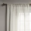 1pc 54"x84" Sheer Leno Weave Curtain Panel Ivory - Threshold™ -Home Decoration Sale GUEST 7e18ada1 0d62 4dd2 b225 3fef856199b1