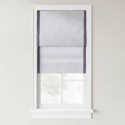 1pc Light Filtering Cordless Linen Blend Roman Window Shade Gray - Threshold™ -Home Decoration Sale GUEST 7ef26069 79ec 42d1 b7aa 5f41e81b7ebd