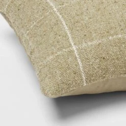 Oblong Windowpane Woven Decorative Throw Pillow Green - Threshold™ -Home Decoration Sale GUEST 7f3cf003 e862 443f a263 8ad99d00133e